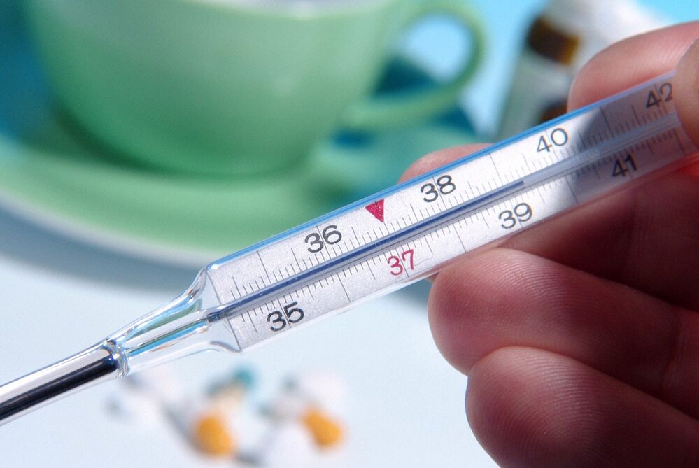 L'esame della secrezione prostatica è errato con una temperatura corporea superiore a 39°C