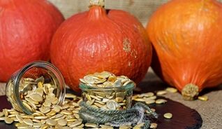Semi di zucca usati per trattare la prostatite