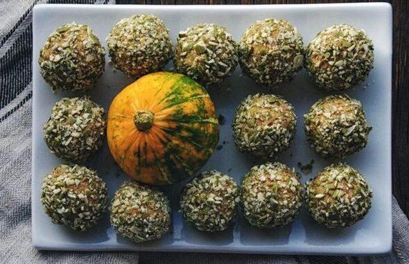 Palline di miele di semi di zucca per la prostatite