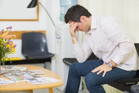 l'uomo pensava di curare la prostatite con i farmaci