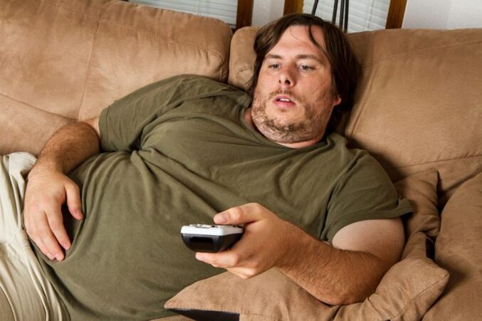 Stile di vita sedentario e obesità come cause di prostatite