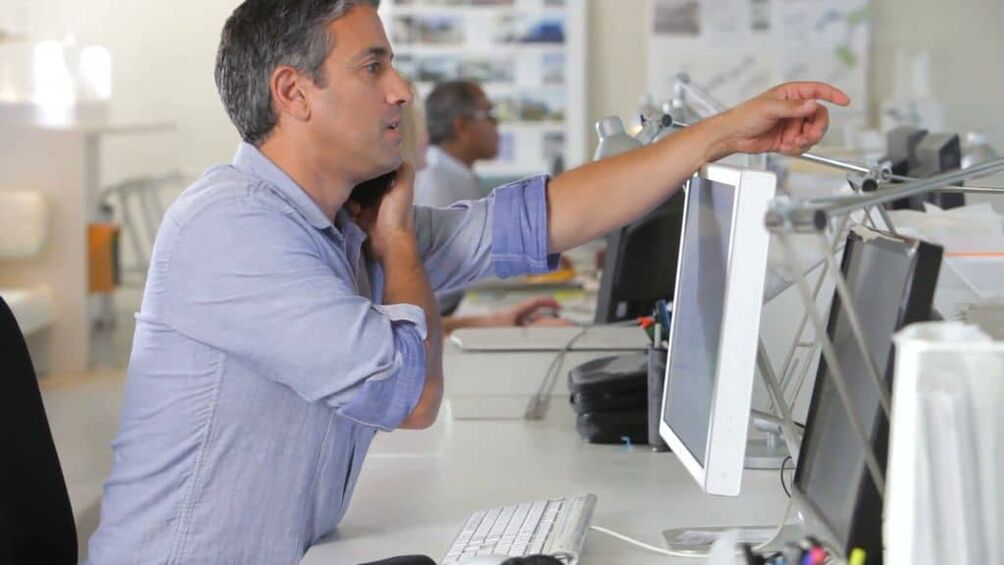 Lavoro sedentario come causa di prostatite congestizia